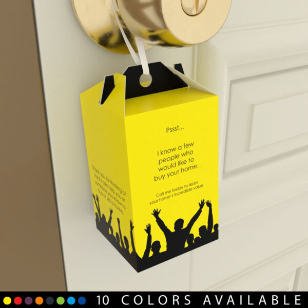 100 “I'm Also Your Neighbor” Door Hangers – Candy Cartons