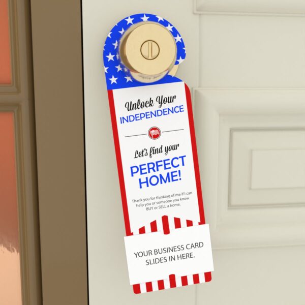 "Unlock Your Independence" Door Hangers - Pack of 25