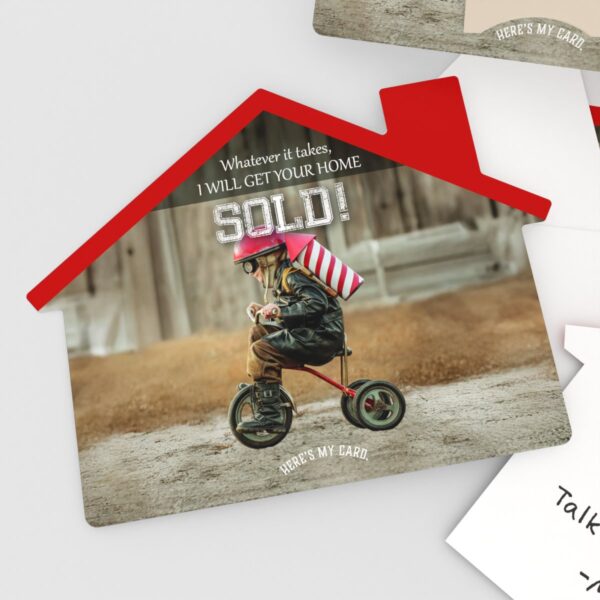 "Whatever it takes" BizCard Mailers - Pack of 24
